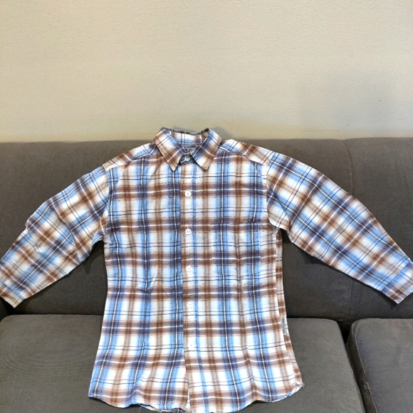 Boys' Long Sleeve Button Down Shirt - Picture 1 of 4